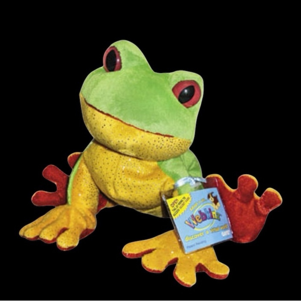 Webkins TREE FROG  NEW with sealed tag HS109
8 in VNTG